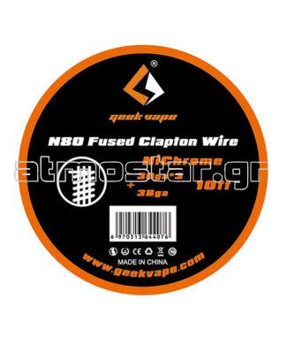 GeekVape N80 Fused Clapton Wire (30GAx3+38GA) 3m