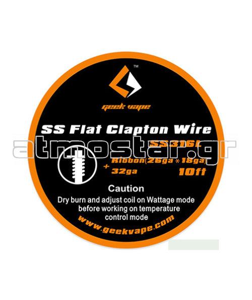 GeekVape SS Flat Clapton Wire